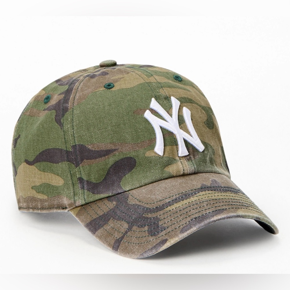 47 Brand NY Yankees Camo Dad Hat